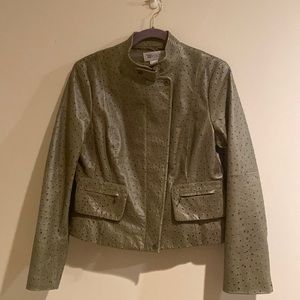 Worth Short Leather Jacket
